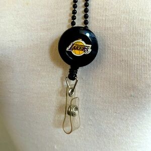 LA Lakers Badge Holder